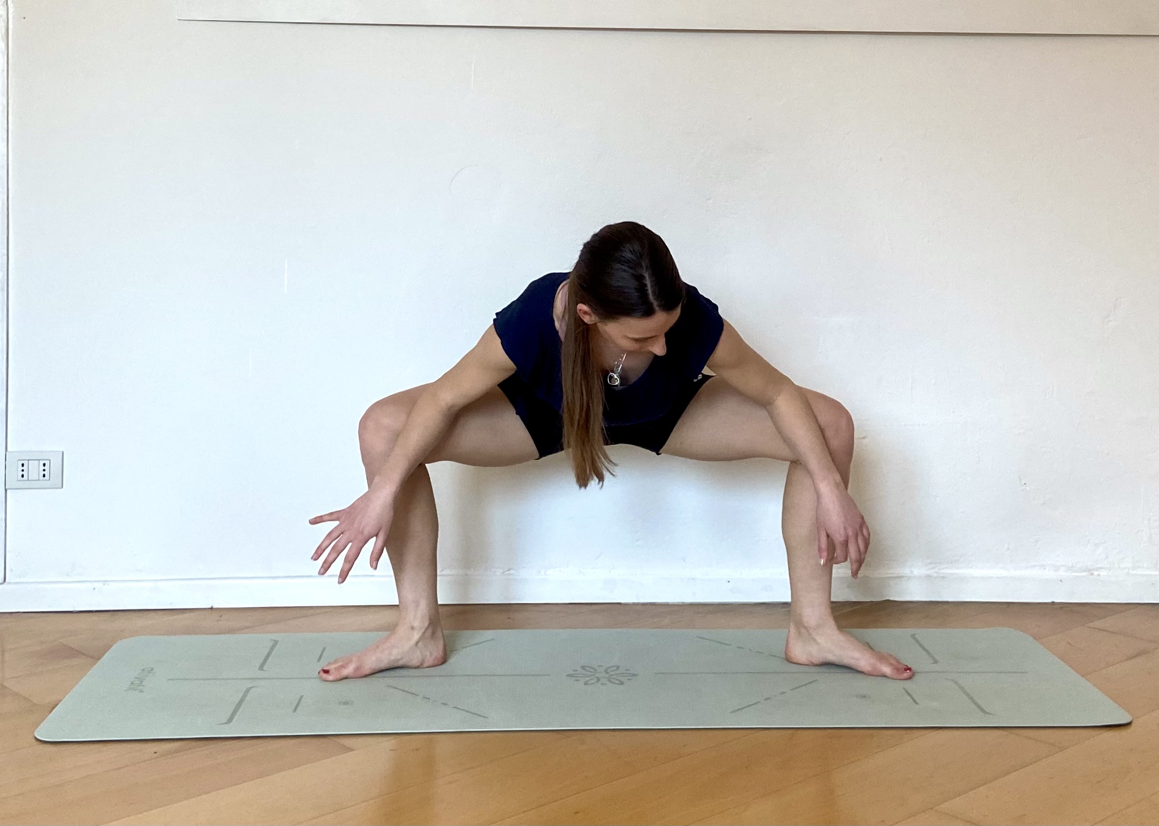 stretching apertura frontale