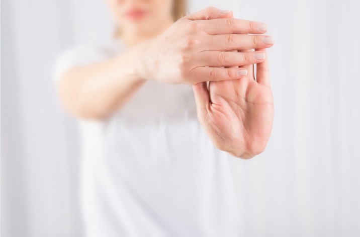 allungamento mani e polsi